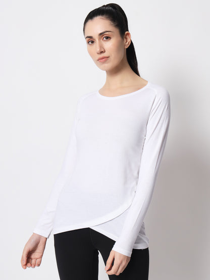 Appulse Women's Cross Over T-Shirt | Women | Premium Cotton | Activewear | Athleisure