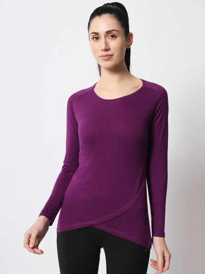 Appulse Women's Cross Over T-Shirt | Women | Premium Cotton | Activewear | Athleisure
