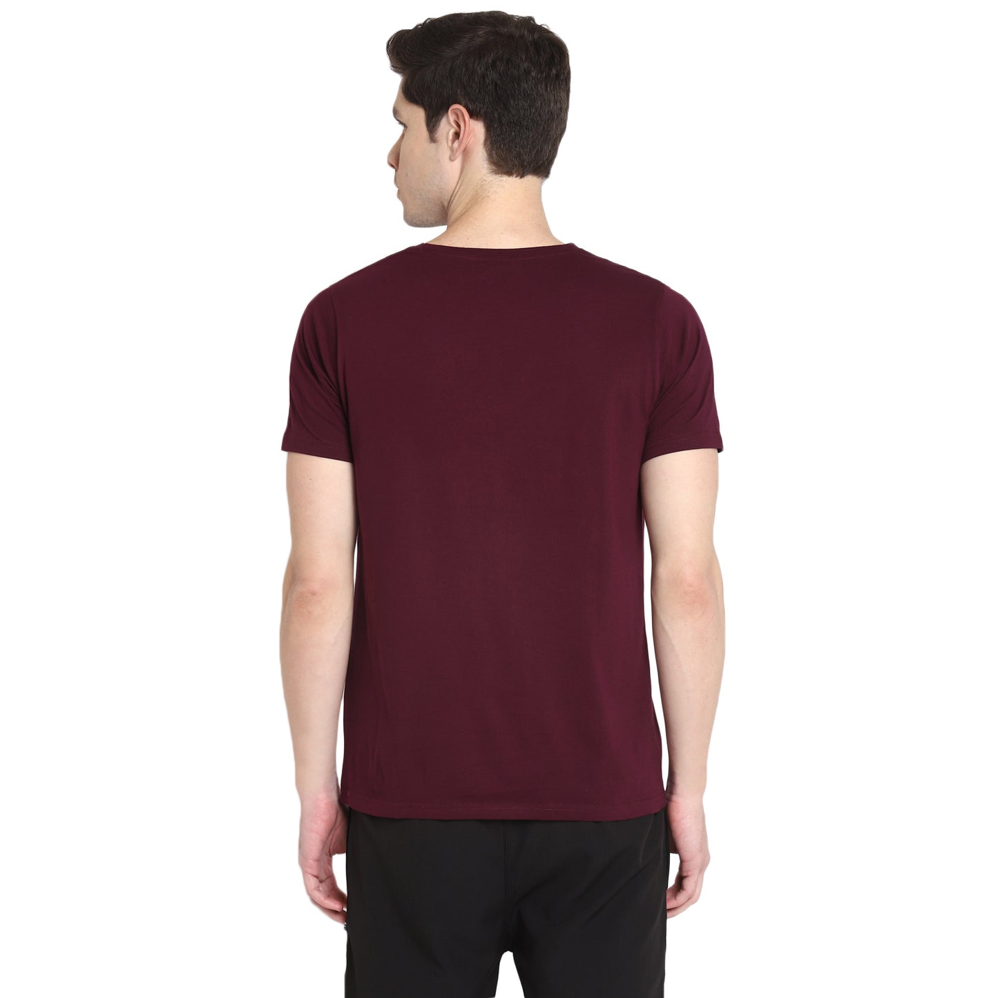 Ap'pulse Men's Short Sleeve Round Neck Tshirt(Pack of 2)