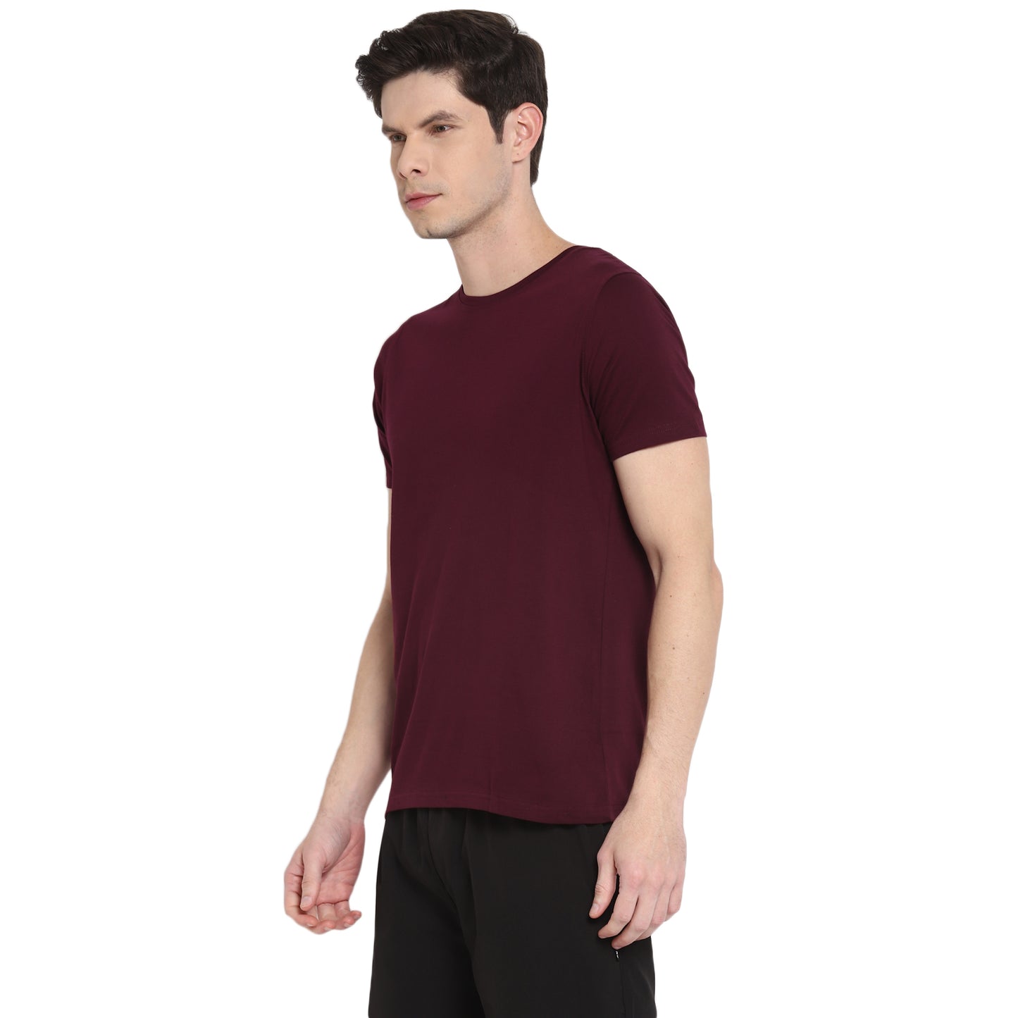 Ap'pulse Men's Short Sleeve Round Neck Tshirt(Pack of 2)