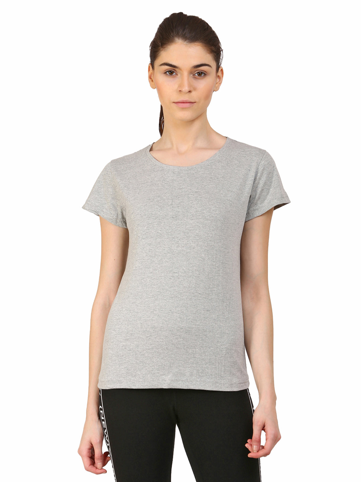 Ap'pulse Women's Short Sleeve Round neck Tshirt