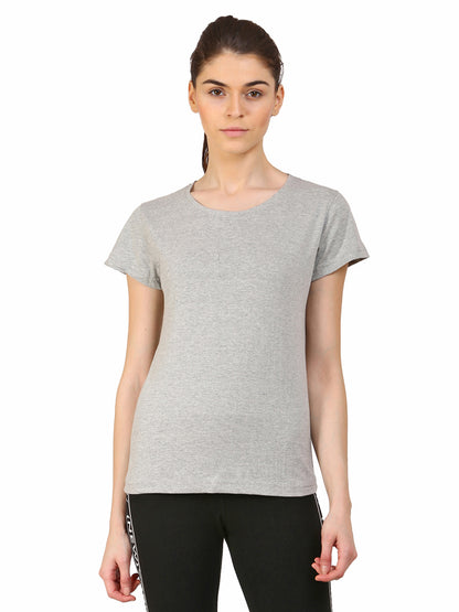 Appulse Women's Short Sleeve Round neck T-Shirt | Women | Premium Cotton | Activewear | Athleisure