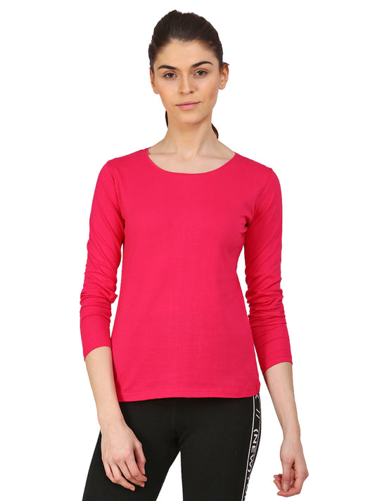 Ap'pulse Women's Long Sleeve Round neck Tshirt