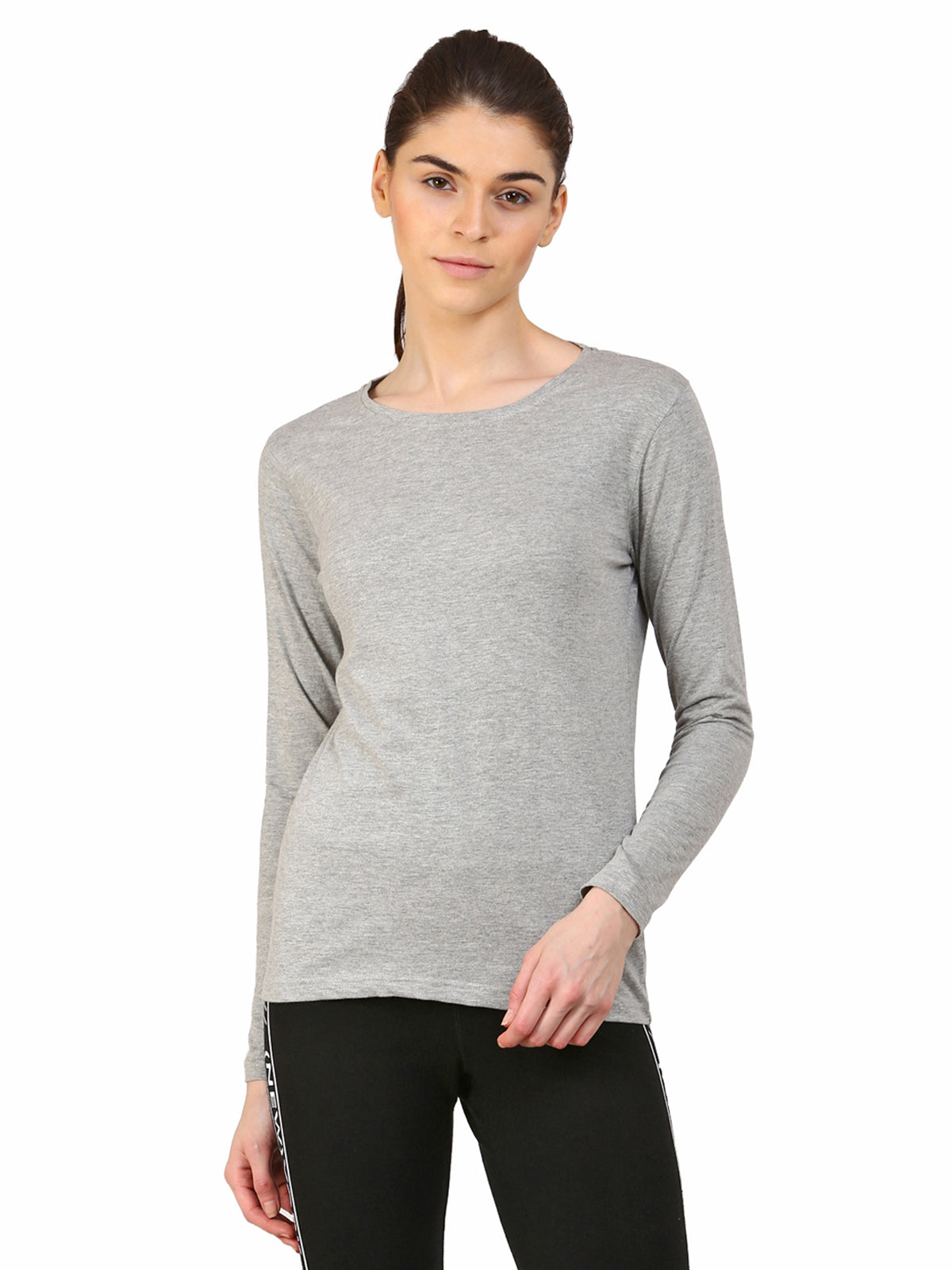 Ap'pulse Women's Long Sleeve Round neck Tshirt