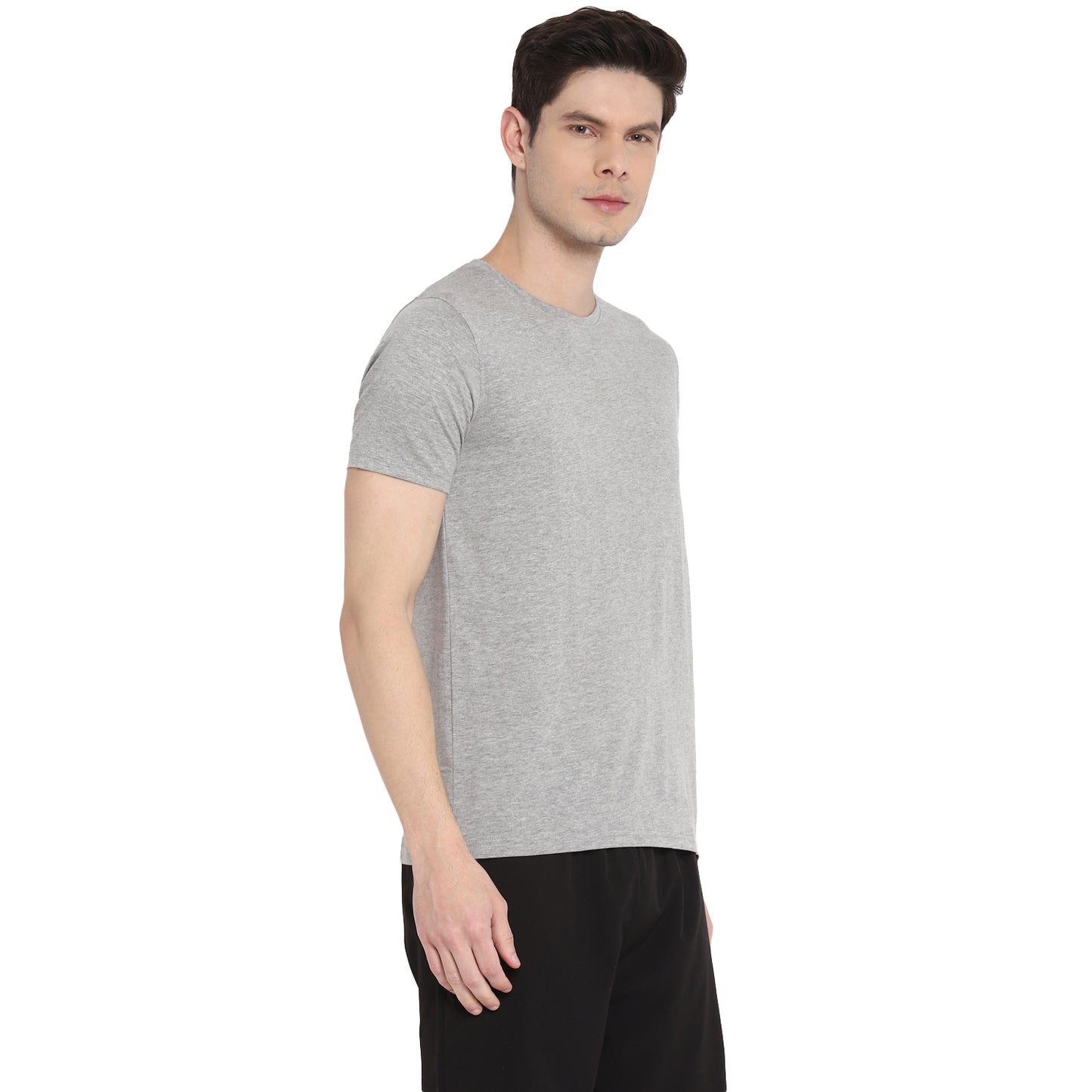 Ap'pulse Men's Short Sleeve Round Neck Tshirt(Pack of 3)