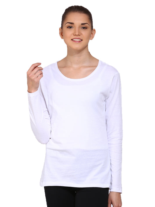 Ap'pulse Women's Long Sleeve Round Neck T-Shirt