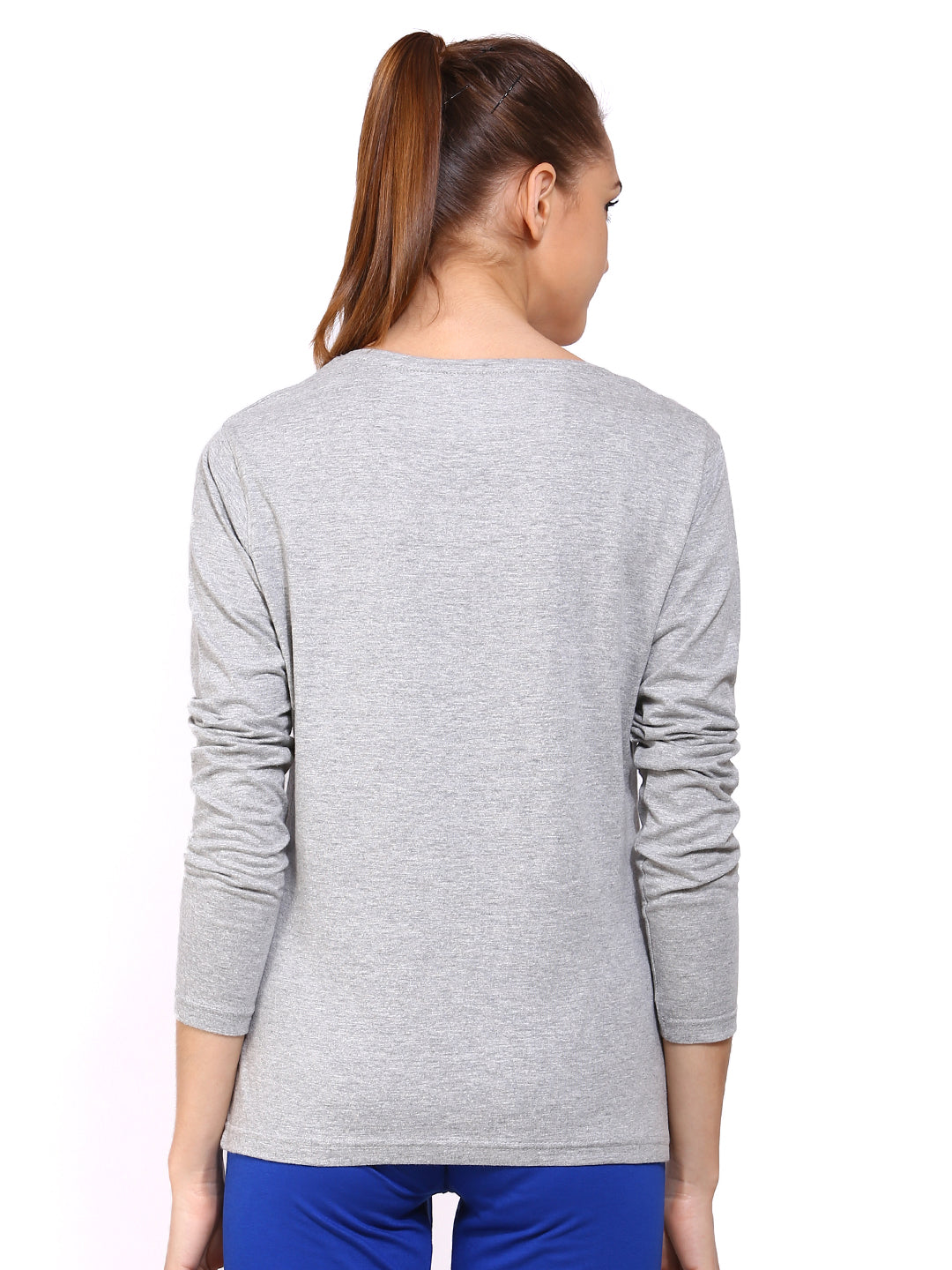 Ap'pulse Women's Long Sleeve Round Neck T-Shirt