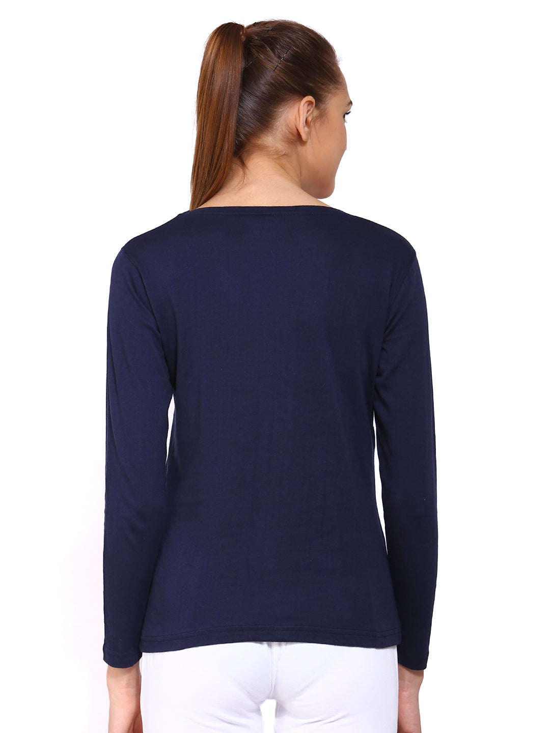 Ap'pulse Women's Long Sleeve Round Neck T-Shirt