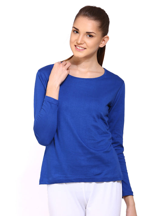 Ap'pulse Women's Long Sleeve Round Neck T-Shirt