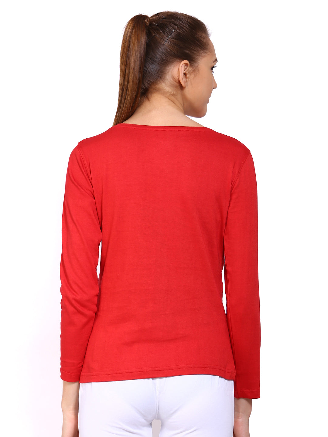 Ap'pulse Women's Long Sleeve Round Neck T-Shirt