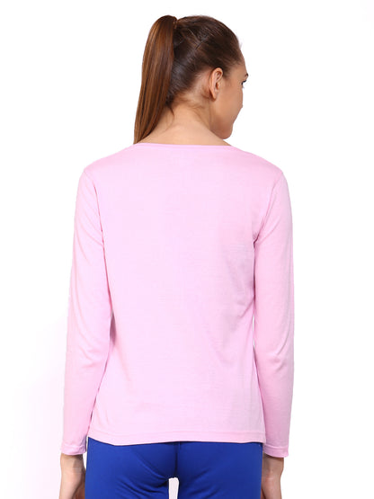 Appulse Women's Long Sleeve Round Neck T-Shirt | Women | Premium Cotton | Activewear | Athleisure