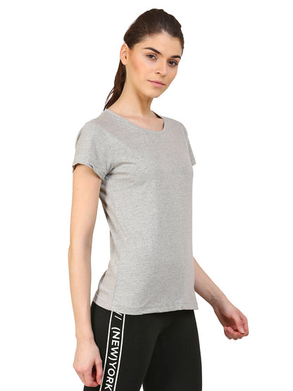 Appulse Women's Short Sleeve Round neck T-Shirt | Women | Premium Cotton | Activewear | Athleisure