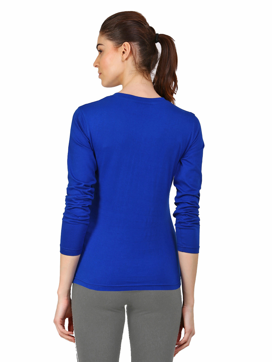 Ap'pulse Women's Long Sleeve V neck Tshirt