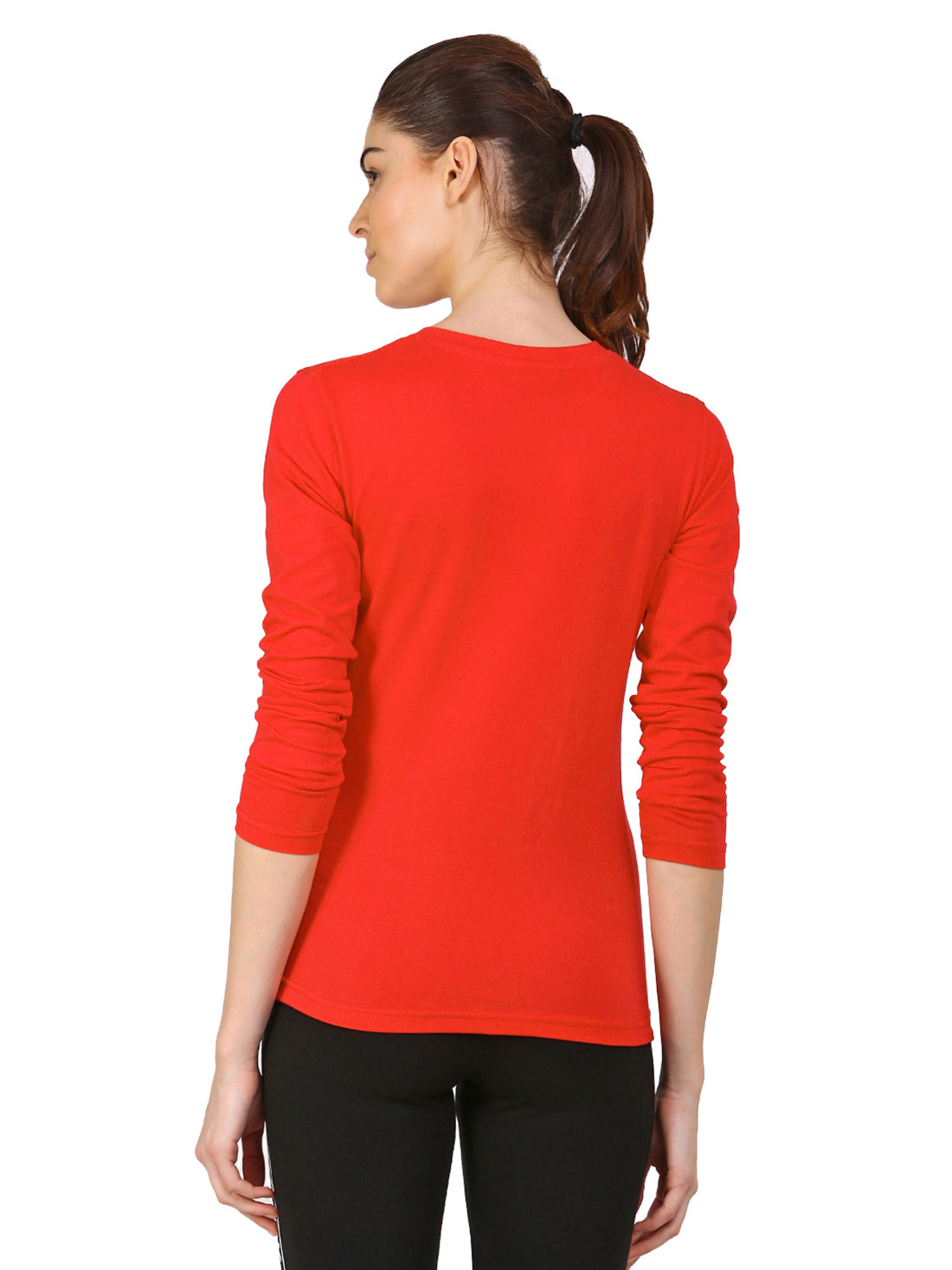 Ap'pulse Women's Long Sleeve V neck Tshirt