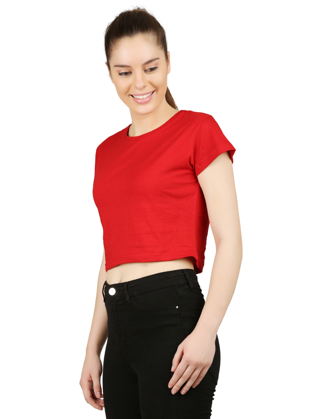 Ap'pulse Women's Short Sleeve Croptop