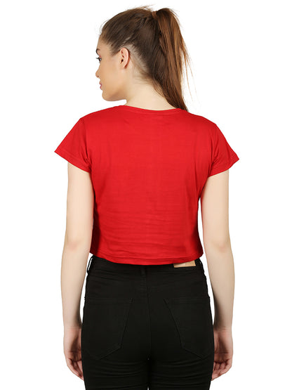Appulse Women's Short Sleeve Crop Top | Women | Premium Cotton | Activewear | Athleisure