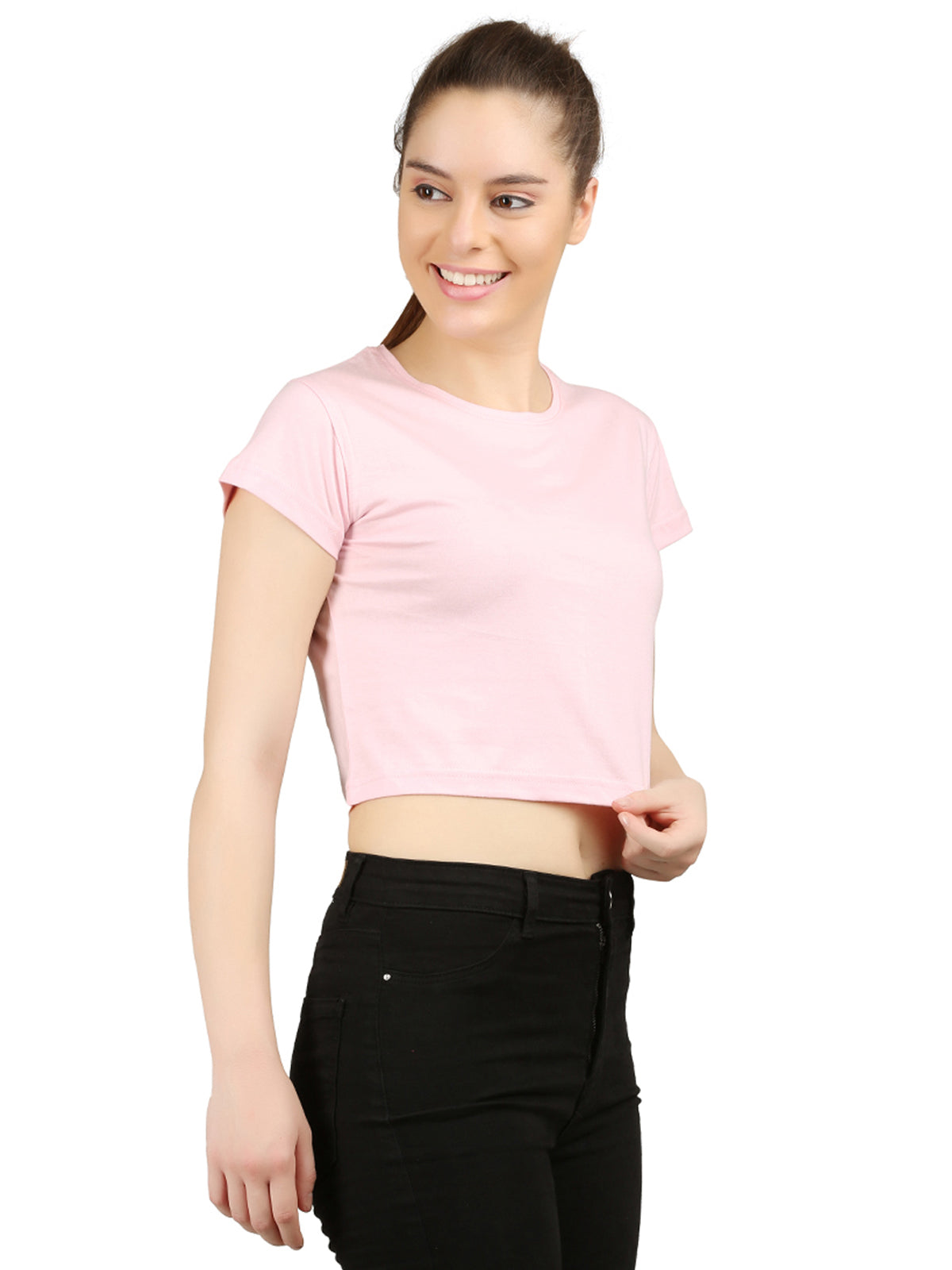 Ap'pulse Women's Short Sleeve Croptop