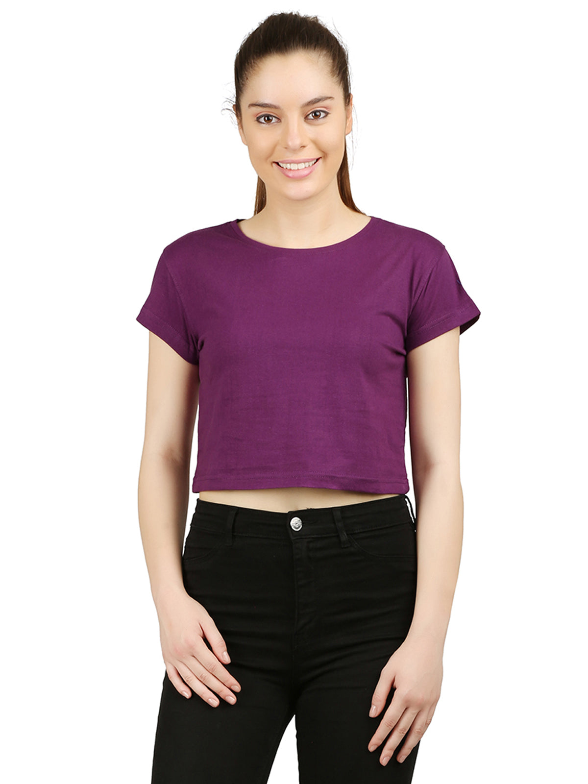 Ap'pulse Women's Short Sleeve Croptop