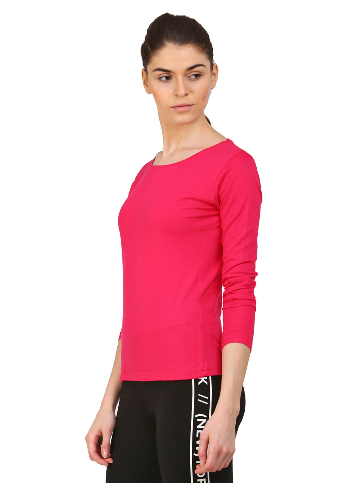 Ap'pulse Women's Long Sleeve Round neck Tshirt