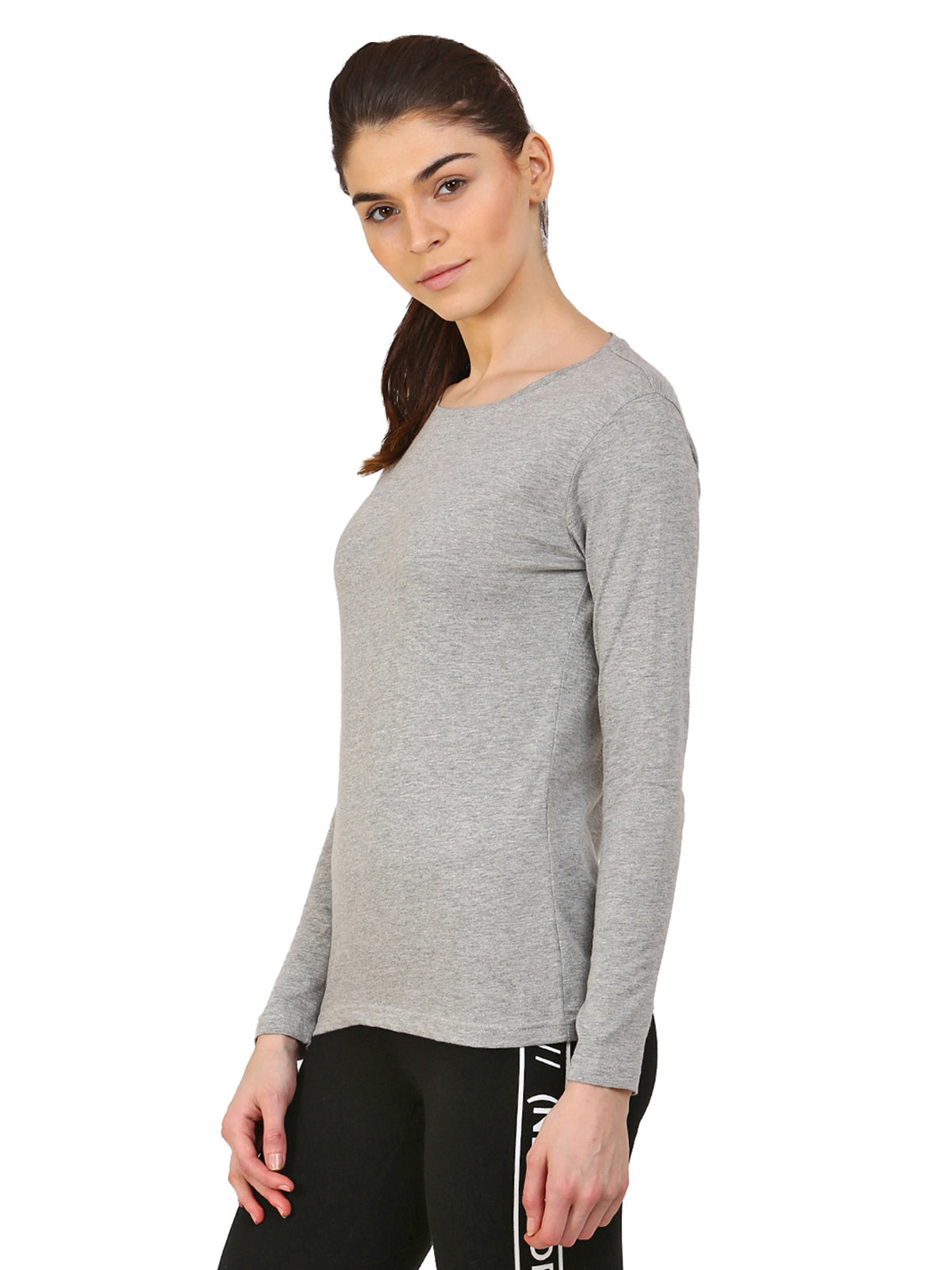 Ap'pulse Women's Long Sleeve Round neck Tshirt