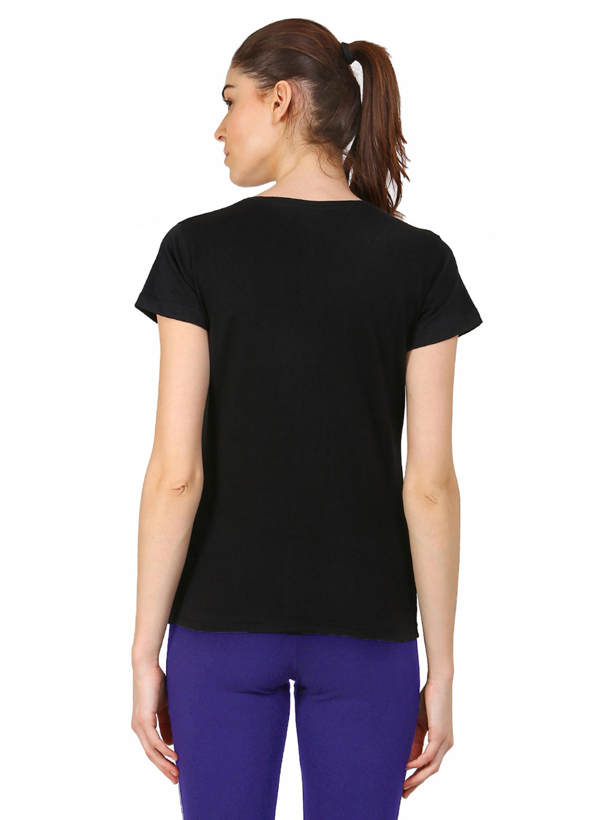 Ap'pulse Women's Short Sleeve Round neck Tshirt