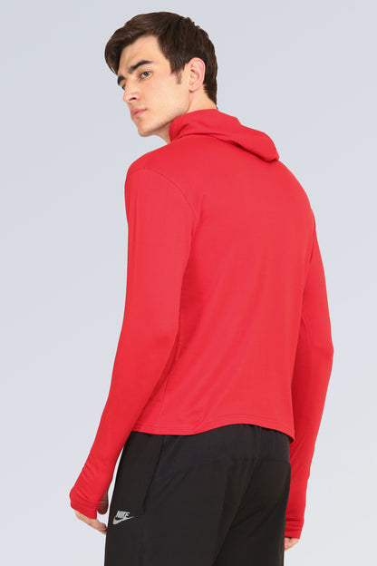 Appulse Men's Hooded Thumb Hole T-Shirt | Men | Premium Cotton | Activewear | Athleisure