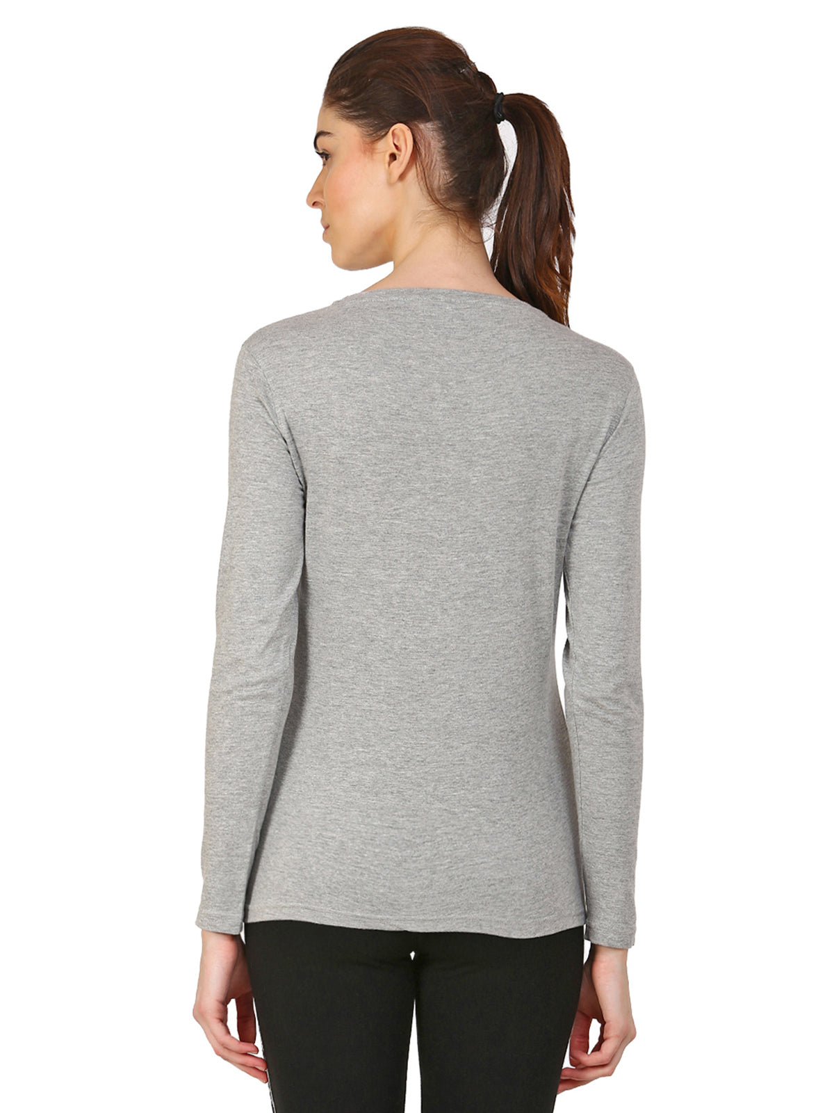 Ap'pulse Women's Long Sleeve Round neck Tshirt