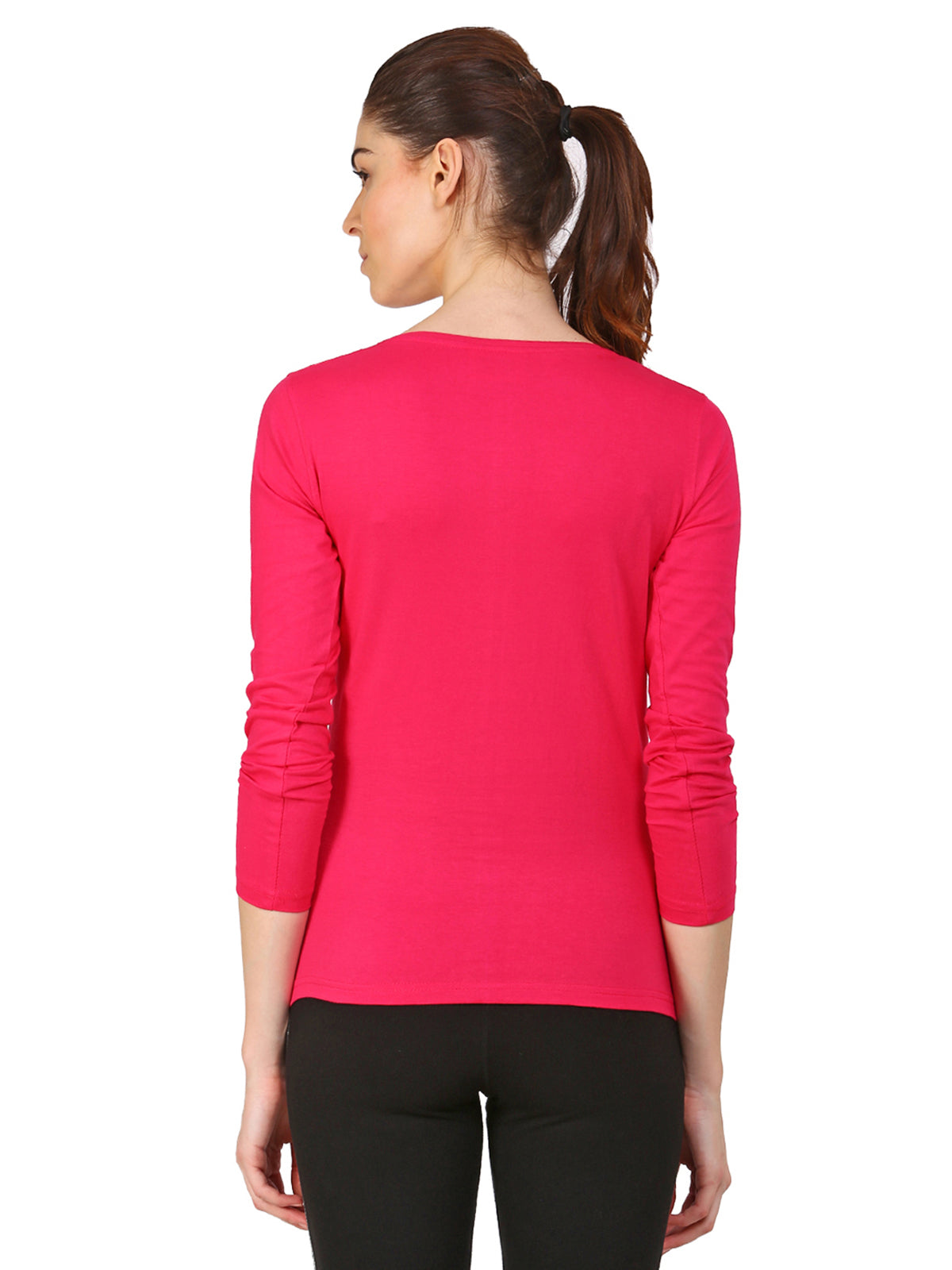 Ap'pulse Women's Long Sleeve Round neck Tshirt