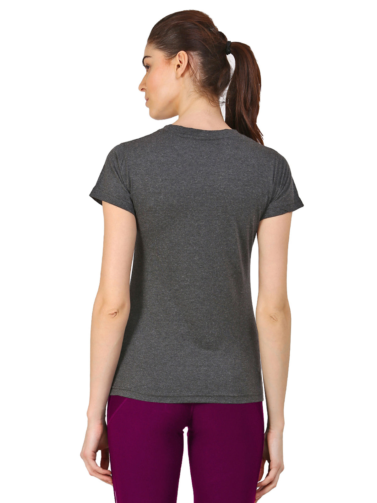 Ap'pulse Women's Short Sleeve Round neck Tshirt