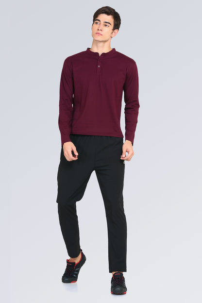 Appulse Men's Madrid Polo Long Sleeve T-Shirt | Men | Premium Cotton | Activewear | Athleisure