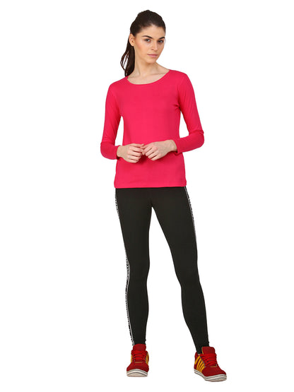 Appulse Women's Long Sleeve Round neck T-Shirt | Women | Premium Cotton | Activewear | Athleisure
