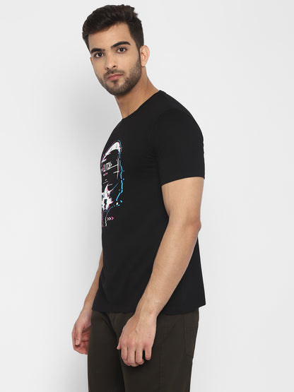 Appulse Men's Short Sleeve Round Neck Printed T-Shirt | Men | Premium Cotton | Activewear | Athleisure