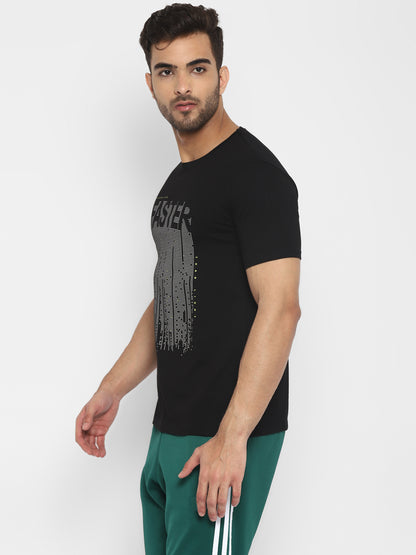Appulse Men's Short Sleeve Round Neck Printed T-Shirt | Men | Premium Cotton | Activewear | Athleisure