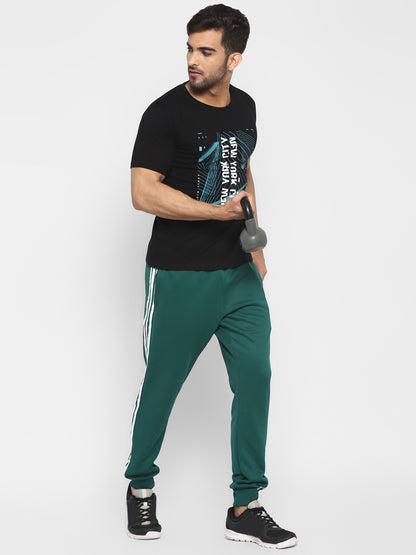 Appulse Men's Short Sleeve Round Neck Printed T-Shirt | Men | Premium Cotton | Activewear | Athleisure