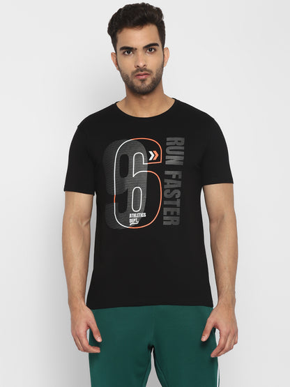 Appulse Men's Short Sleeve Round Neck Printed T-Shirt | Men | Premium Cotton | Activewear | Athleisure