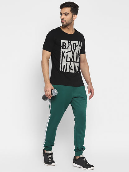 Appulse Men's Short Sleeve Round Neck Printed T-Shirt | Men | Premium Cotton | Activewear | Athleisure