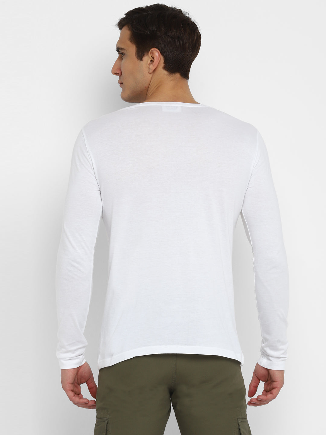 Ap'pulse Men's Round Neck Long Sleeve Tshirt