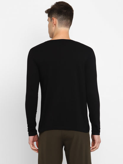 Appulse Men's Round Neck Long Sleeve Printed T-Shirt | Men | Premium Cotton | Activewear | Athleisure