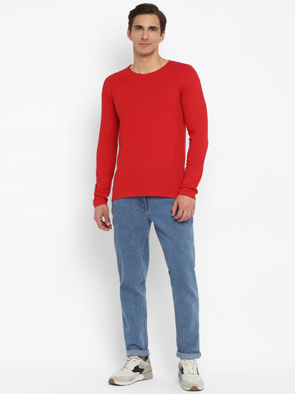 Appulse Men's Round Neck Long Sleeve T-Shirt | Men | Premium Cotton | Activewear | Athleisure