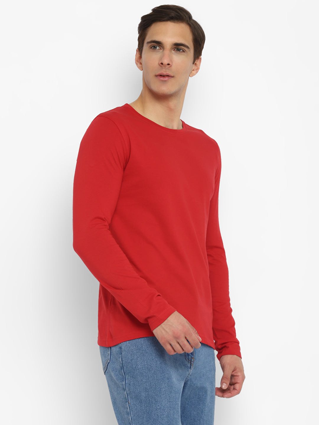 Ap'pulse Men's Round Neck Long Sleeve Tshirt