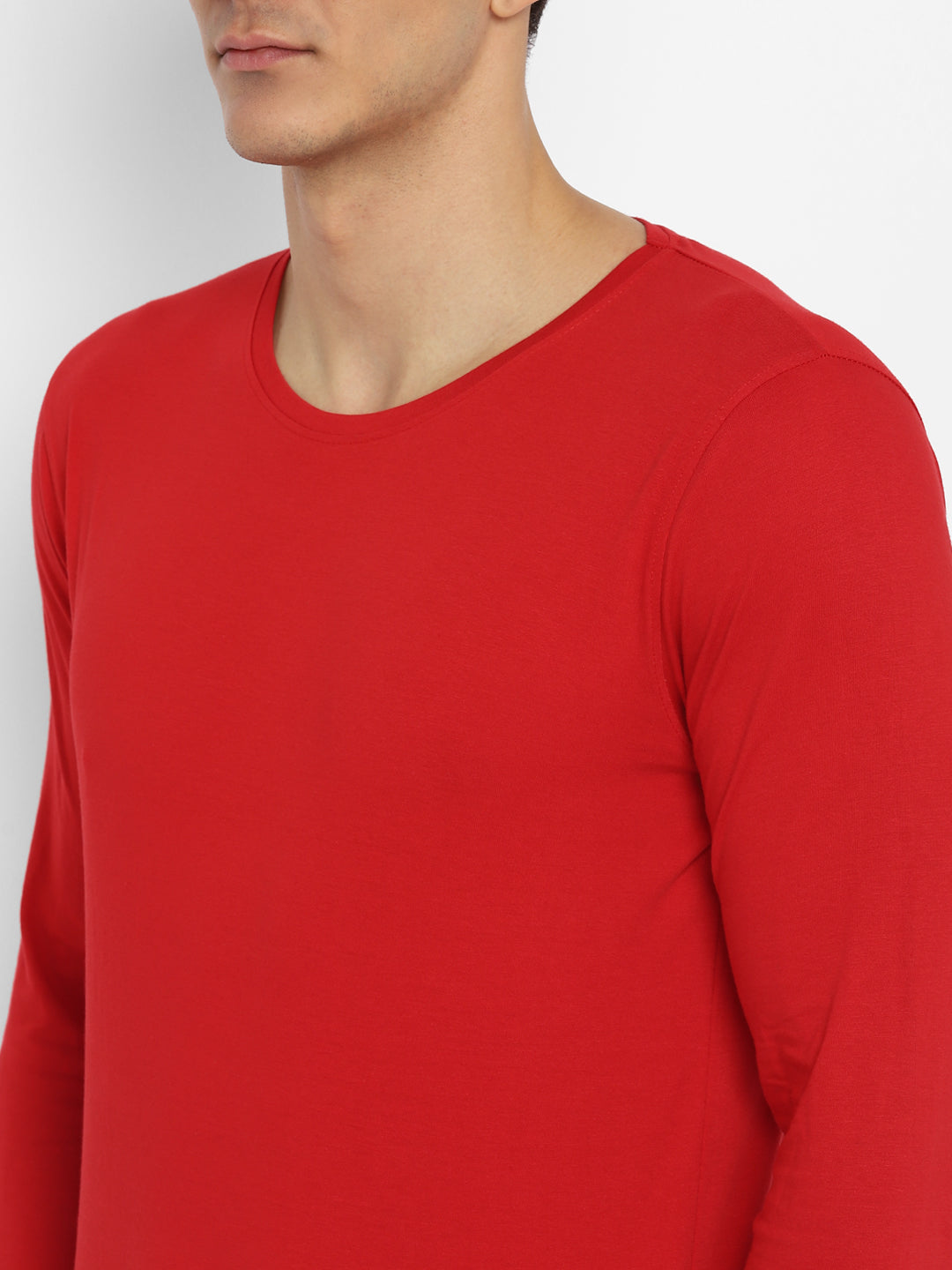 Ap'pulse Men's Round Neck Long Sleeve Tshirt