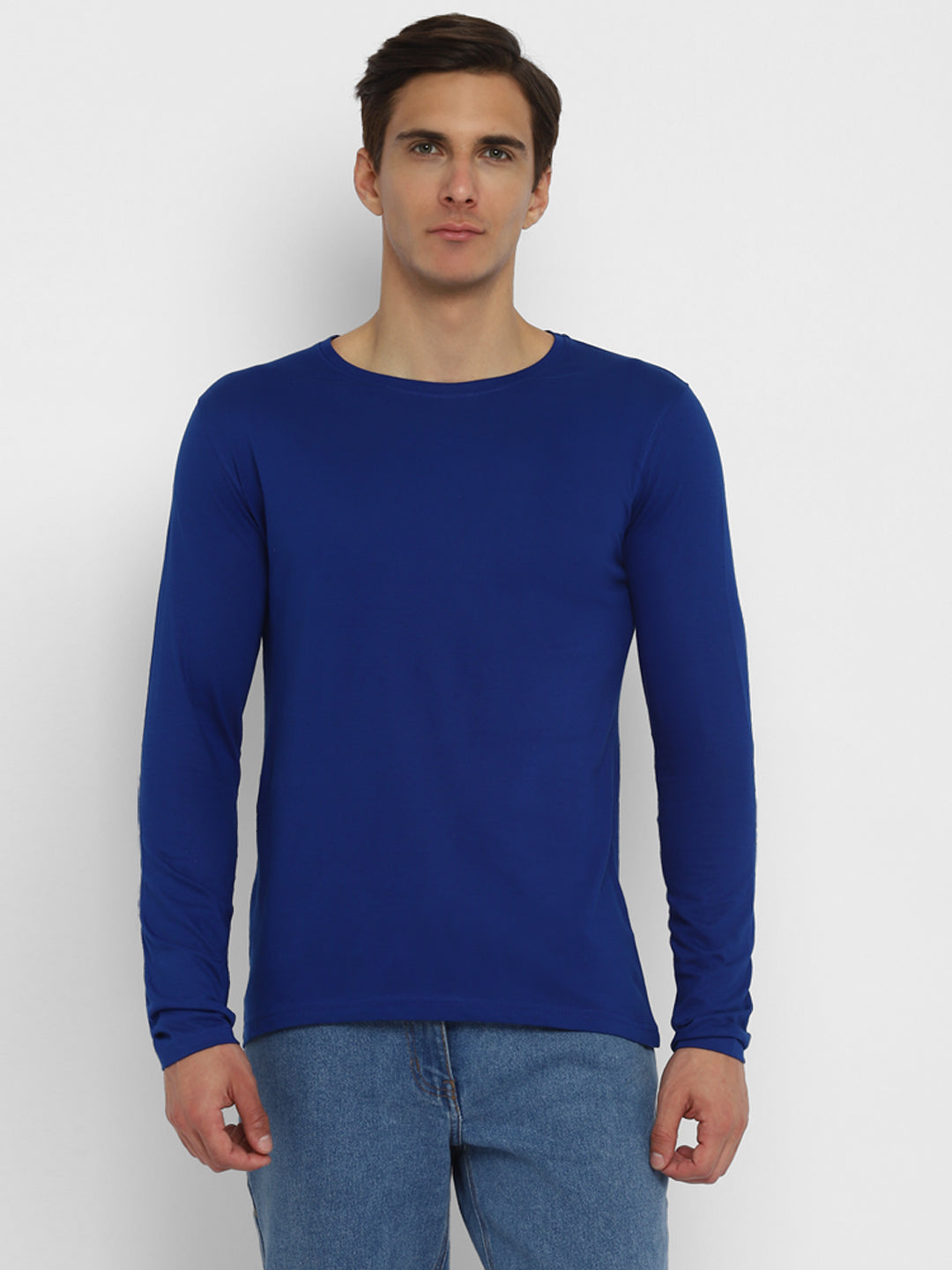 Ap'pulse Men's Round Neck Long Sleeve Tshirt