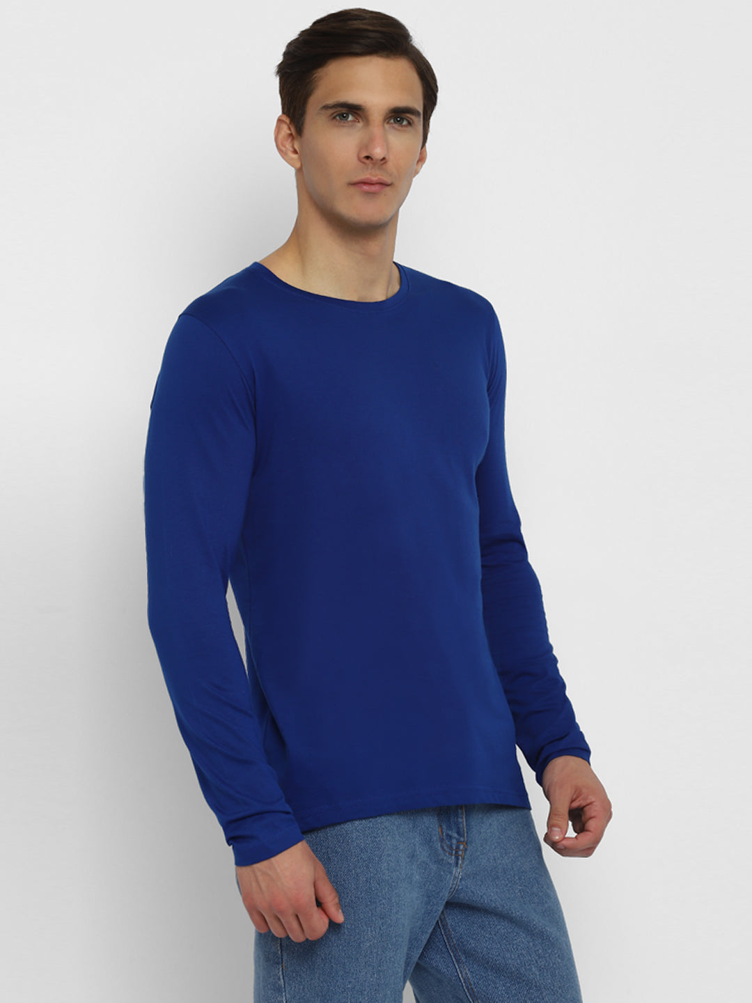 Ap'pulse Men's Round Neck Long Sleeve Tshirt