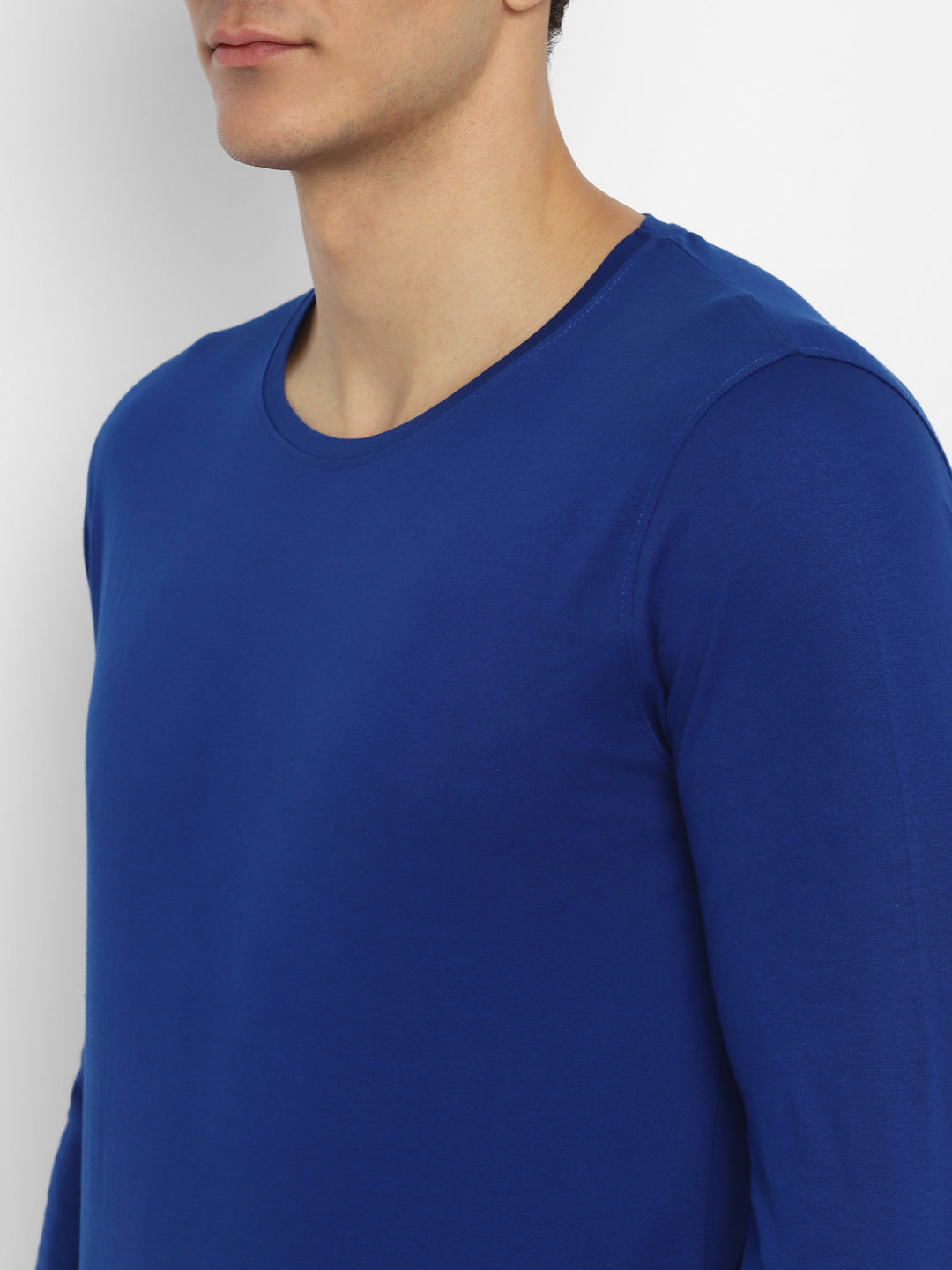 Ap'pulse Men's Round Neck Long Sleeve Tshirt