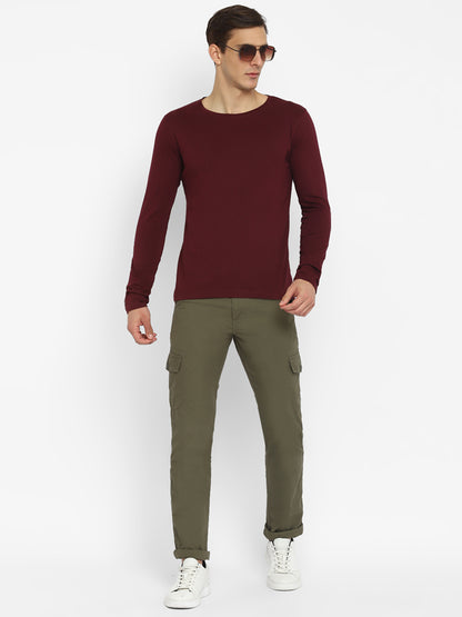 Appulse Men's Round Neck Long Sleeve T-Shirt | Men | Premium Cotton | Activewear | Athleisure