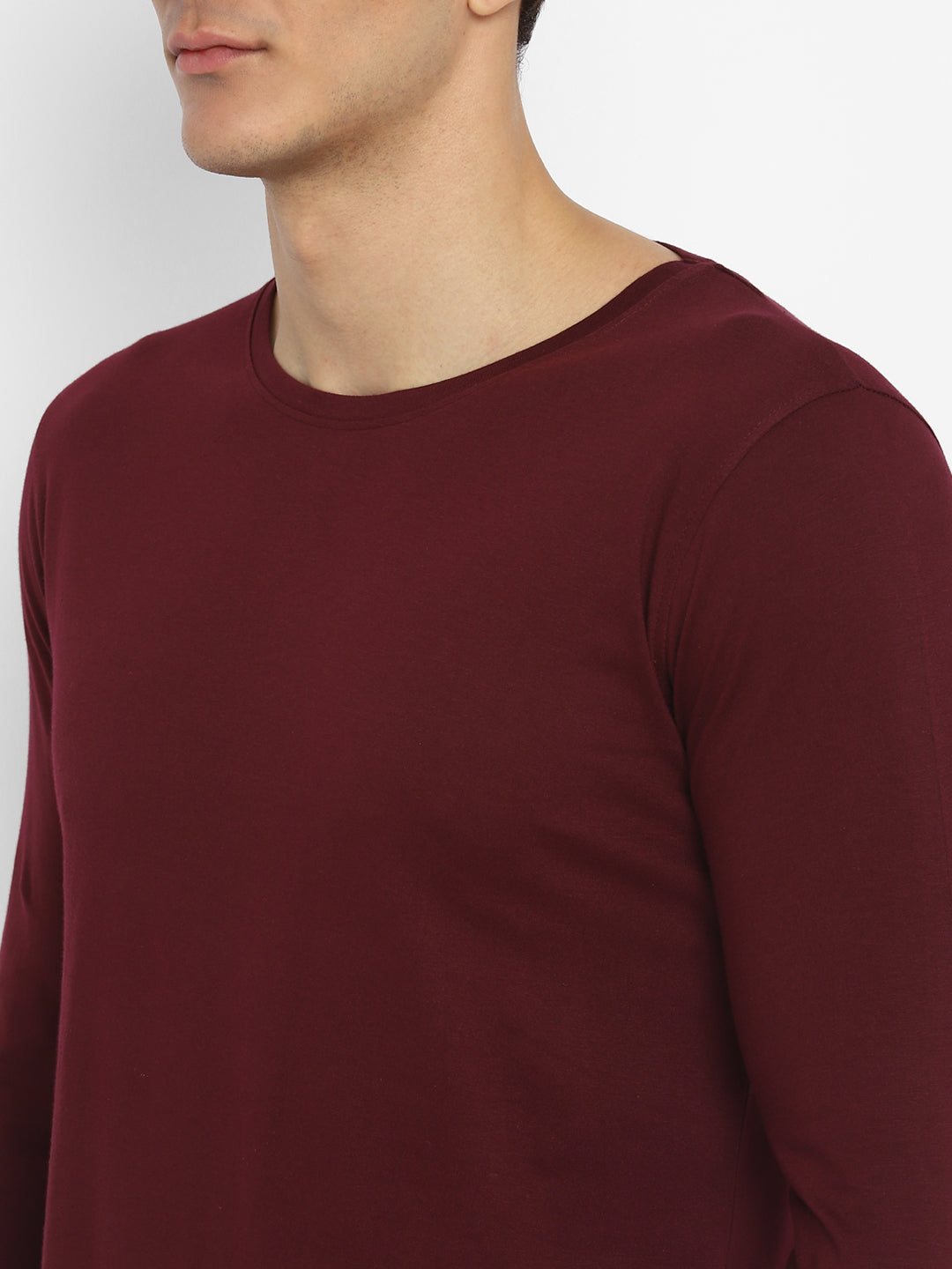 Ap'pulse Men's Round Neck Long Sleeve Tshirt