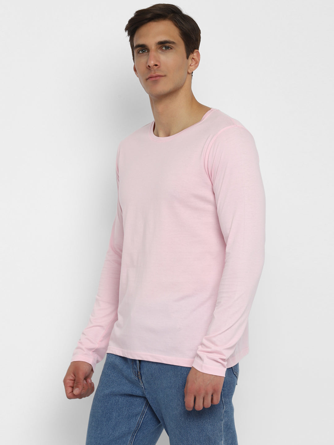 Ap'pulse Men's Round Neck Long Sleeve Tshirt