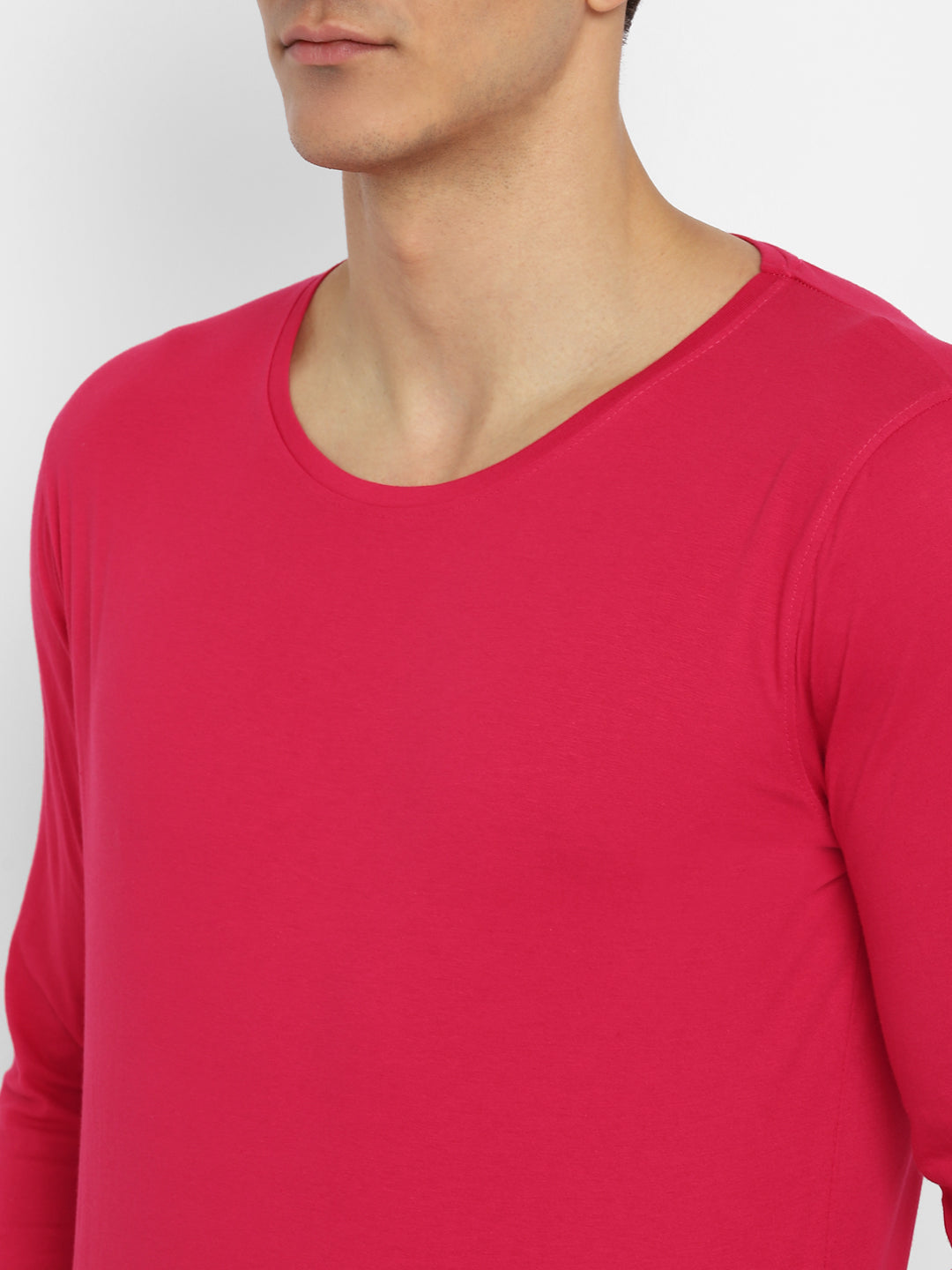 Ap'pulse Men's Round Neck Long Sleeve Tshirt