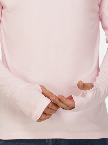Appulse Men's Round Neck Long Sleeve Thumb Hole T-Shirt | Men | Premium Cotton | Activewear | Athleisure