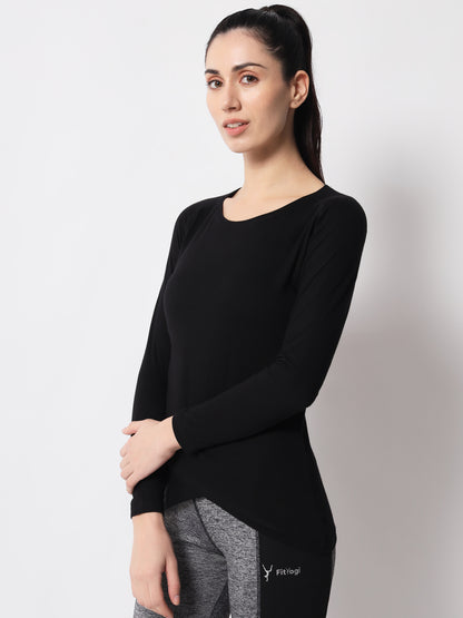 Appulse Women's Cross Over T-Shirt | Women | Premium Cotton | Activewear | Athleisure